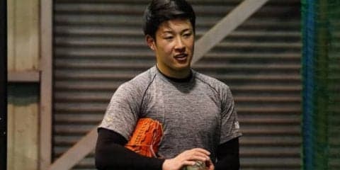 ハム吉田輝がペースアップ　初めて捕手座らせ、ブルペンで計39球投げる
