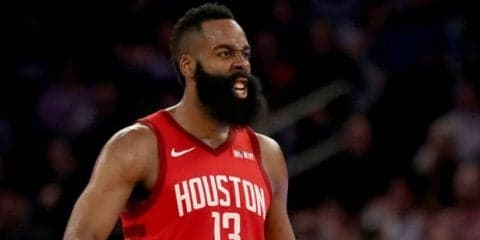 止まらないジェームズ・ハーデン、聖地MSGでキャリアハイ61得点の大暴れ