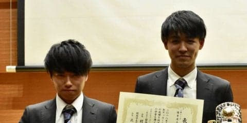 【サッカー部男子】　髙尾と中野が優秀選手賞を受賞！