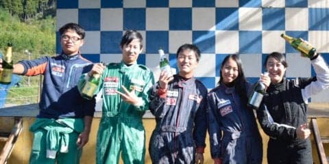 【自動車部】 車両トラブル見舞われるも、前川、濱野が２位入賞！