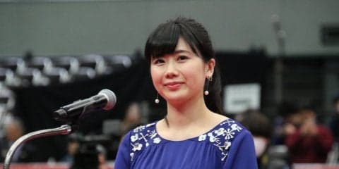 【卓球】福原愛が特別功労賞受賞　お腹もふっくら、ママの顔に＜全日本卓球2019・番外編＞