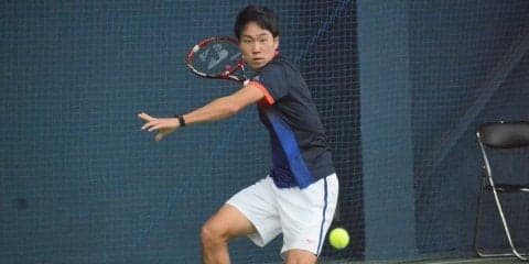 【テニス（男子）】今村、早大エースに敗れ、準優勝　全日本学生室内テニス選手権