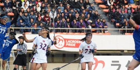 【ラクロス（女子）】前半無得点で、関西女王に完敗／全日本大学選手権大会　決勝　関西学院大戦