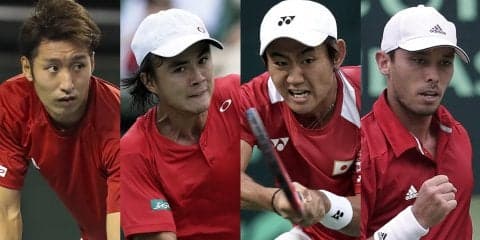 日本代表の西岡良仁、ダニエル太郎が意気込みを語る「勝って新しいデビスカップの歴史を味わいたい」[デビスカップ・予選ラウンド]