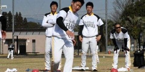 鷹ドラ3野村、初キャンプで“地獄ラン”も充実感「幸せ」
