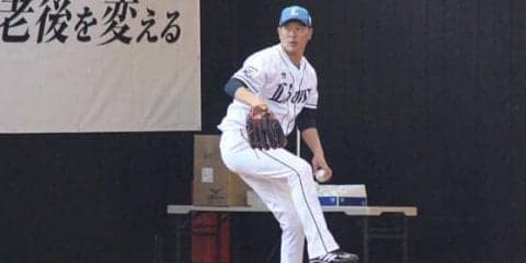 西武内海が移籍後初ブルペン、カット解禁も予告　「まずは僕を知ってもらうこと」