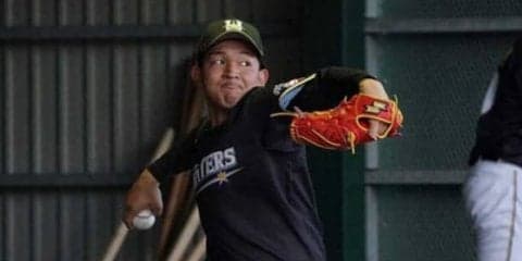 日ハムドラ5柿木、初ブルペンで42球　吉田輝から「隣の人は気持ち良さそうに…」