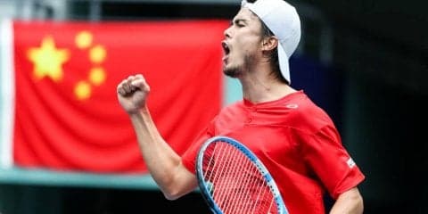 日本 決勝ラウンド進出。アウェーで中国に逆転勝利[デビスカップ・予選ラウンド]