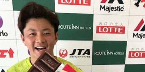ロッテのバレンタイン企画、2連覇中の成田が途中経過1位「ボクですか？」
