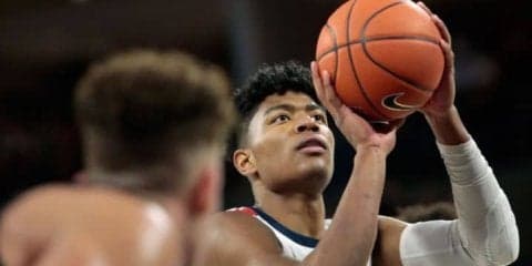 ゴンザガ大の八村塁、今シーズン3度目のカンファレンス週間最優秀選手賞を受賞