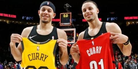 オールスター・サタデーのお楽しみ、3ポイントコンテストでカリー兄弟対決が実現