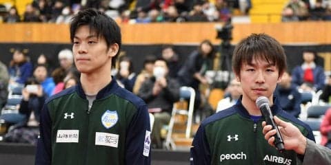 【卓球・Tリーグ】丹羽孝希“道産子対決”を制すも、岡山リベッツに軍配