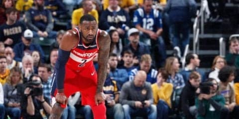 今シーズン残り試合を欠場するジョン・ウォール、自宅で転倒してアキレス腱を断裂