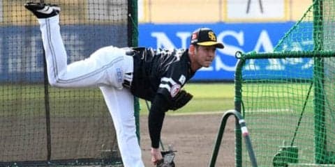 鷹ドラ7最年長ルーキー・奥村“プロ初登板”　直球のみ29球「今日の採点は50点」