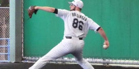 ボルシンガーがブルペンで31球　変化球の制球に手応え「いい自信をつかめた」