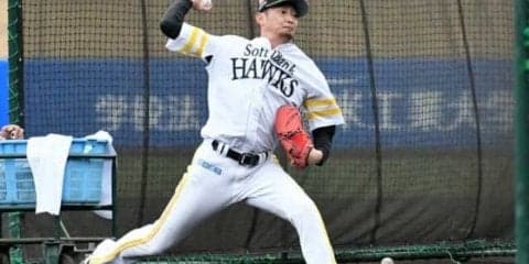 ホークス二保、内川＆松田と対決　一発浴びるも「感覚的にも悪くなかった」