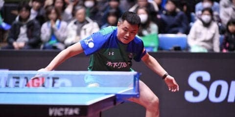 【卓球・Tリーグ】KM東京、侯の変幻自在のカットで連敗脱出
