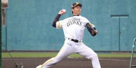 復活目指す鷹・武田、上々の初登板　打撃投手務め「全体的にはいい感じ」