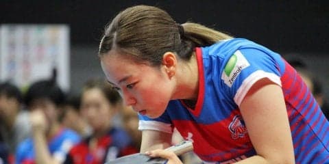 【卓球・Tリーグ】石川敗戦も、KA神奈川の連勝止まらず　名古屋との激戦制す