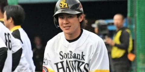 鷹・牧原、激戦区二塁を制し狙うは開幕スタメン　「ライバルに負けないよう」