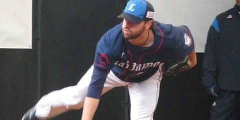 西武新助っ人ニールが2度目ブルペン　捕手にサインを出してもらう理由は…