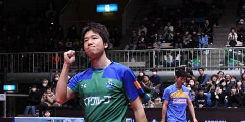 【卓球・Tリーグ】水谷・侯がチームを救う　KM東京が岡山下し、連敗を4でストップ