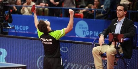 【卓球】オフチャロフとゾルヤ、ドイツ勢がアベックV｜ヨーロッパトップ16