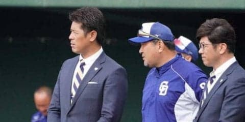 侍J稲葉監督が中日キャンプ訪問　3年目・京田に期待「リードオフマンとして」