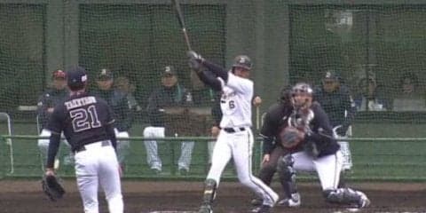 阪神から移籍の竹安が“オリデビュー”　2回2安打1失点も3三振を奪う好投