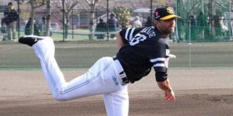 10か月ぶり合流の鷹サファテ、10キロ減で細っそり「心配していない」