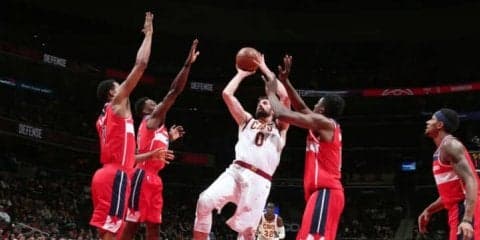 50試合ぶりに復帰したキャバリアーズのケビン・ラブ「孤独なリハビリだった」