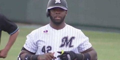 「おもろすぎや」　ロッテ新助っ人の“ガンバルガス・ダンス”動画が大反響