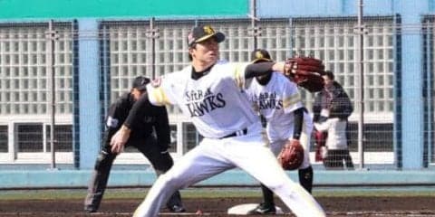 鷹の2016年ドラ1田中正義が初のシート打撃で好投　最速149キロをマーク