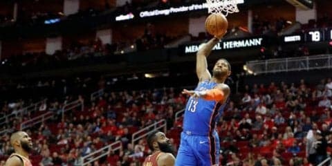 NBAで最もタフなスコアラー、ポール・ジョージとジェームズ・ハーデンの一騎打ち