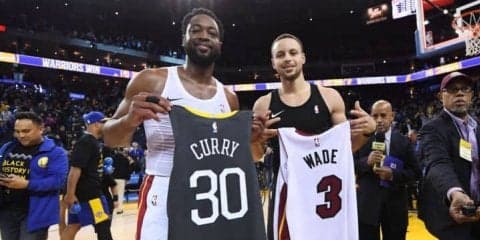 ステフィン・カリー、ドウェイン・ウェイドにド直球の質問「本当に辞めるの？」