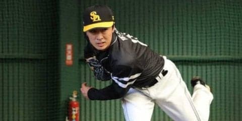 左肩故障から復活目指す鷹・和田　3度目ブルペン入りで60球「もっと投げたい」
