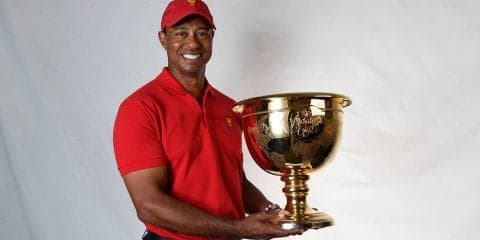 「プレイングキャプテンになれたらこの上ない」プレジデンツカップに向けたタイガー・ウッズの想い
