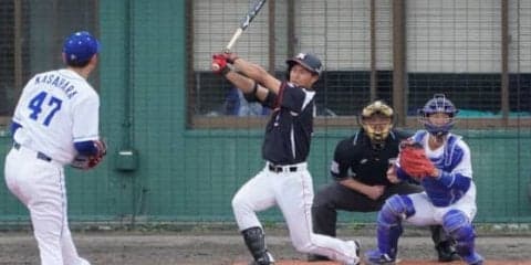 ロッテのドラ1藤原が「1番・中堅」、第1打席は空振り三振　平沢＆安田もスタメン