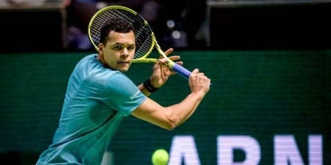 ツォンガ、若手に序盤苦しめられるも圧巻のプレーでベスト8進出[ATP500 ロッテルダム]