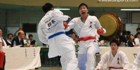 【連載】『平成３０年度卒業記念特集』第１８回　澤入迅人／空手