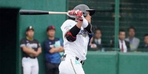 ハム王柏融が“来日1号”　紅白戦でバックスクリーン左へ豪快弾、球場どよめく