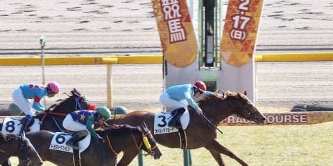 【東京8R】ファストアプローチが逃げ切りで2勝目