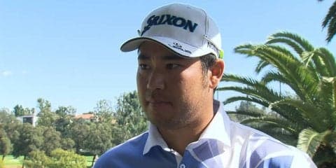 松山英樹「大変な2ラウンドになるので頑張りたい」　暫定20位から残り27ホールへ