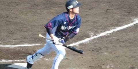 西武外崎が後輩・多和田から「アップルパンチ」　1番起用に「任されたところで」