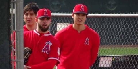 【MLB】打者一本・大谷翔平の”ブルペン入り写真”が話題　ファン「投げたそう…」