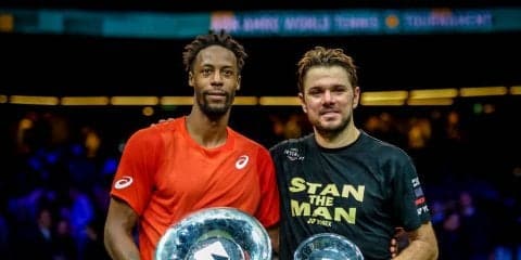 モンフィスが8個目のタイトル獲得。ワウリンカとのベテラン対決を制す[ATP500 ロッテルダム]