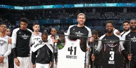 「ファンからの提案」により実現した、ウェイドとノビツキーの球宴特別枠