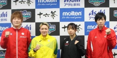 ベスト4が出揃ったWリーグプレーオフ、セミファイナルを戦うキャプテンが集結
