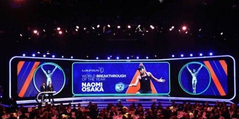 大坂なおみが日本人初のローレウス賞受賞。年間最優秀成長選手に選ばれる