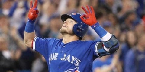 【MLB】15年MVPドナルドソン、再タッグのGMに感謝「彼が正しいことを再び証明する」